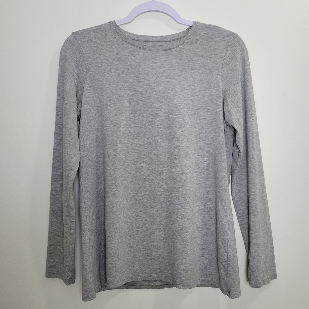 PURE J.Jill Stretch-Cotton Crewneck Tee Size S